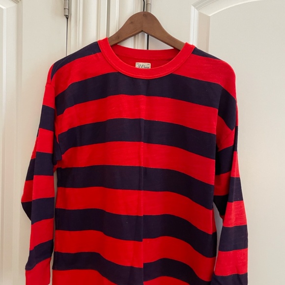 Jcrew Stripes Sweatshirt - Picture 2 of 2